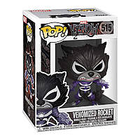 Фигурка Funko Pop Фанко Поп Marvel Venom Venomized Rocket Реактивный Енот веномизированный Веном 10см №515