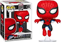 Фигурка Funko Pop Фанко Поп Марвел 80 лет Паук Marvel 80th Spider-Man 10 см №593