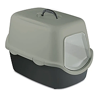 Туалет для кішок Stefanplast Cathy Green Line 56 х 40 х 40 см сірий