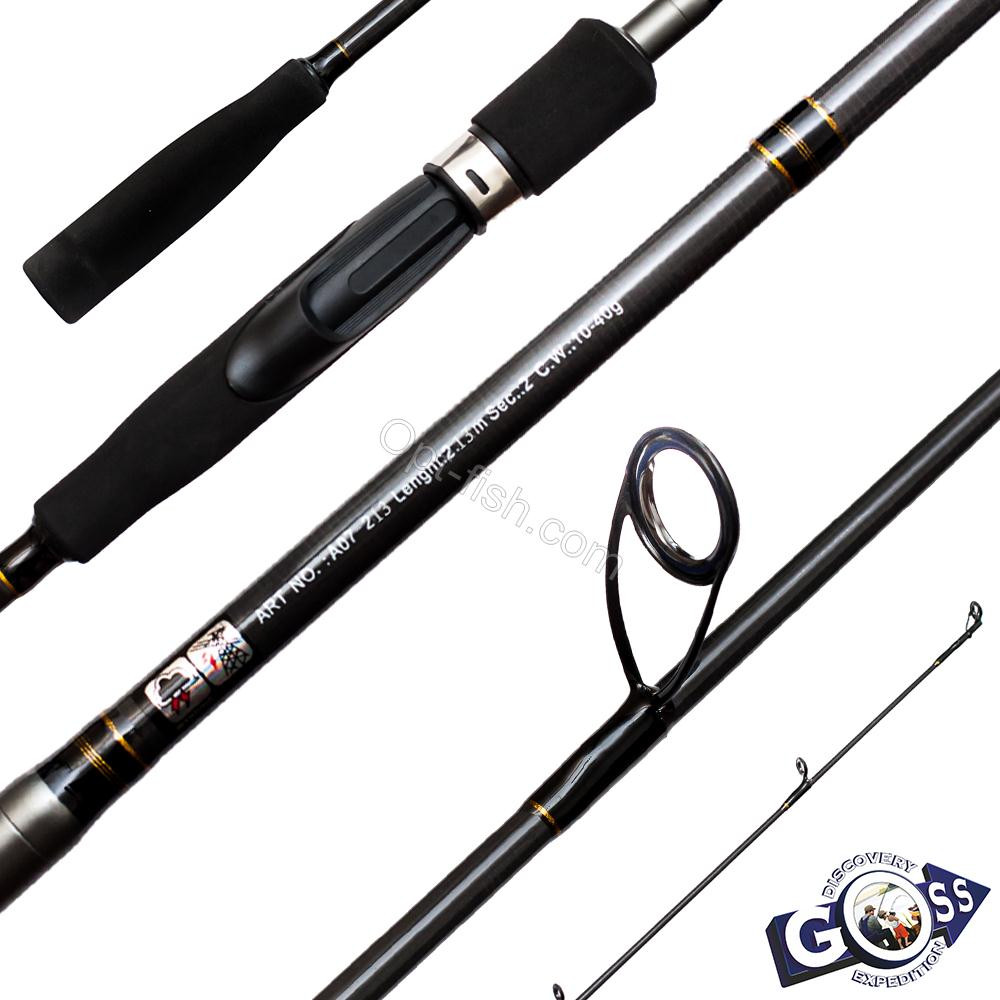 Спінінгове вудлище шт2 Goss Limited A07-213 10-40g 2,13 м *, фото 1