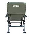 Крiсло коропове Ranger Comfort SL-110 до 130кг, олива, фото 4