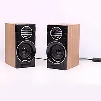 Аудіосистема для комп'ютера, акустичні колонки з живленням від USB та регулювання гучності FT-2031
