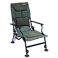 Крiсло коропове з відкидною спинкою Ranger Comfort Fleece SL-11 до 130кг, олива, фото 5