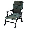 Крiсло коропове з відкидною спинкою Ranger Comfort Fleece SL-11 до 130кг, олива, фото 8