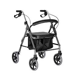 Складаний ролатор ходунки Vhealth VH503 на 4-х колесах з кошиком для людей похилого віку та інвалідів (54901)