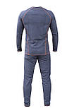 Термобілизна чоловіча Tramp Microfleece комплект (футболка+штани) grey UTRUM-020, UTRUM-020-grey-L, фото 2