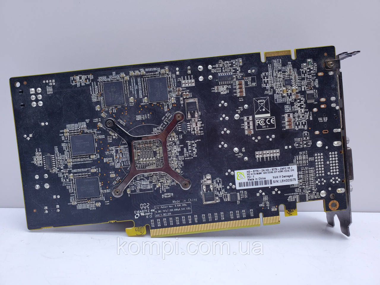 Видеокарта XFX Radeon HD 5770 1GB (1GB,GDDR5,128 Bit,HDMI,PCI-Ex,Б/у) - фото 3 - id-p1969415438