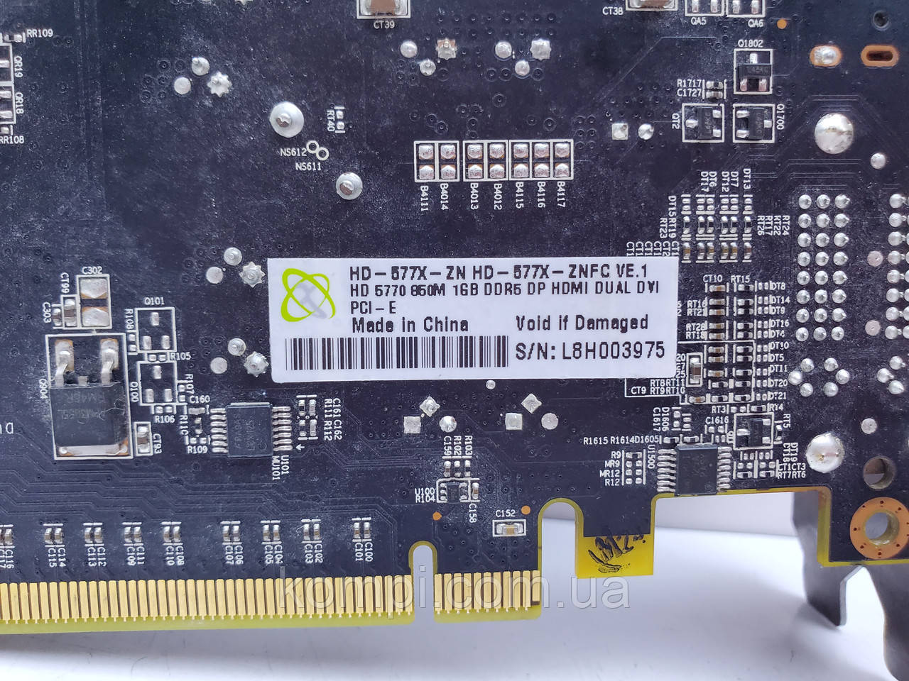 Видеокарта XFX Radeon HD 5770 1GB (1GB,GDDR5,128 Bit,HDMI,PCI-Ex,Б/у) - фото 4 - id-p1969415438