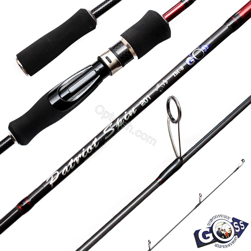 Спінінгове вудлище шт2 Patriot Spin A09-201 3-12g 2,01м *, фото 1