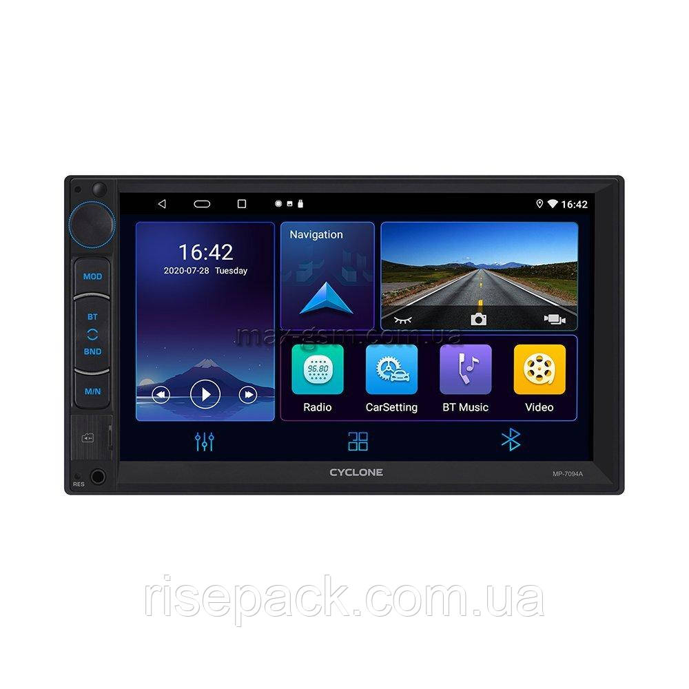Автомагнітола Cyclone MP-7094A 2-DIN + комплект камер AHD 1080P