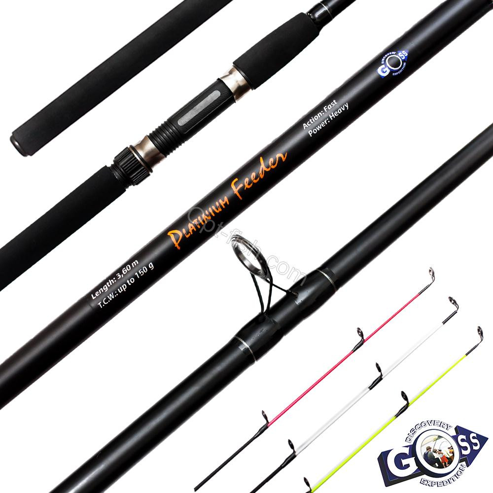 Фідерне вудилище ШТ3 Goss Platinium Feeder A15-360 150g 3,6м *, фото 1
