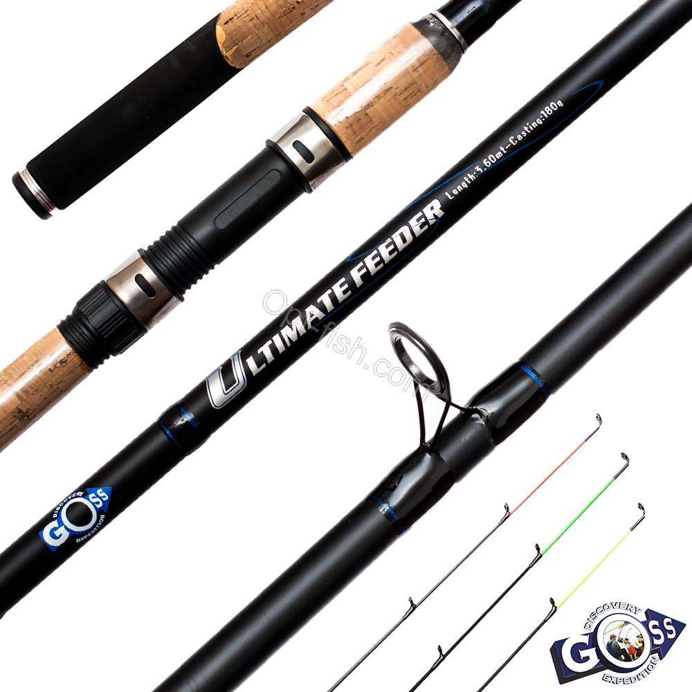 Фідерне вудлище шт3 Goss Ultimate feeder A13-360 180g 3,6 м *, фото 1