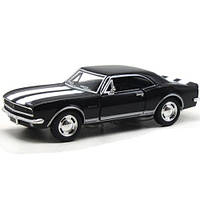 Машинка металлическая "Chevrolet Classic Camaro Z/28 1967", черный