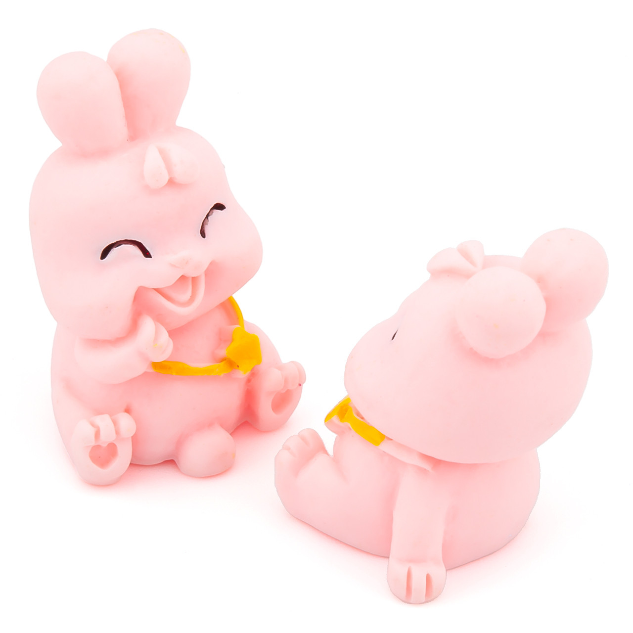 Декоративна фігурка Кролик із зірочкою 16х17х25 мм 1 шт., фото 1