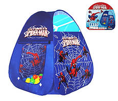 Дитячий ігровий намет TK Group Людина павук 93 х 70 х 70 см у сумці (888-028)