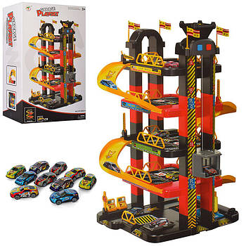 Дитячий ігровий Мега паркінг 5 рівнів Guagwei P9188A-4 74х58х46 см