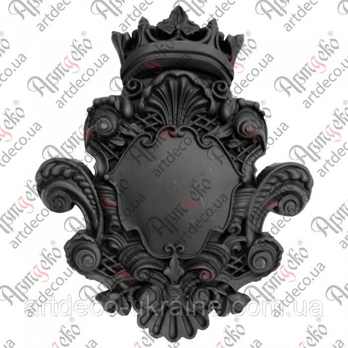 Картуш з короною 545х455 (Polystone) Арт. 98.014, фото 1