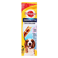 Лакомство Pedigree Denta Stix для чистки зубов собак средних пород 270 гр.