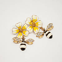 Брошь Xuping Jewelry "Bees" (53141)