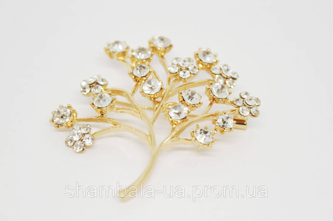 Брошка Fashion Jewerly "Twig gold" (081427)