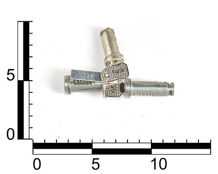 Циліндр замка дверей ВАЗ 2102, 2104, 2121 "лиженька", фото 2