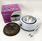 Воскоплав з терморегулятором PRO-WAX 100 для воску в банці, в гранулах, таблетках 400 мл, фото 2