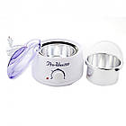 Воскоплав з терморегулятором PRO-WAX 100 для воску в банці, в гранулах, таблетках 400 мл, фото 5