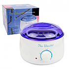 Воскоплав з терморегулятором PRO-WAX 100 для воску в банці, в гранулах, таблетках 400 мл, фото 7