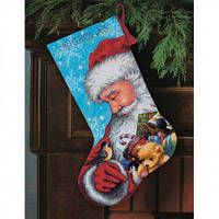 Набір для вишивання Dimensions 71-09145 Санта та іграшки/Santa and Toys Stocking