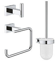 Набор аксессуаров 3 в 1 Grohe Essentials Cube New (40757001)