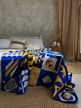 Плед Emmer з еко кашеміру "Код нації", 140*190 см