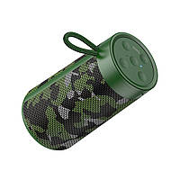 Портативная блютуз колонка HOCO HC13 Sports BT speaker Camouflage Green