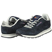 Мужские синие замшевые кроссовки Supo 20036