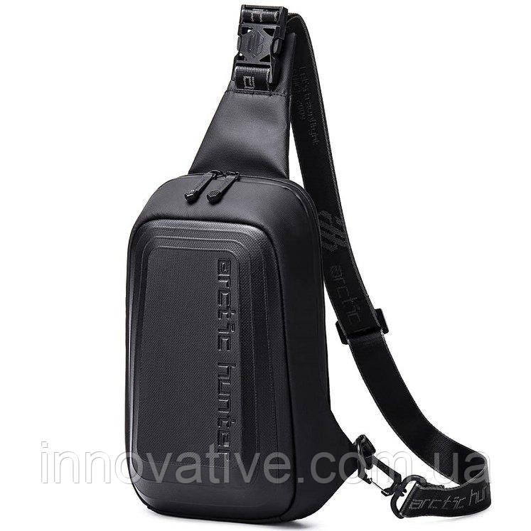 Чоловіча сумка слінг Arctic Hunter XB00126 (Чорний), фото 1