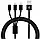 Телефонний кабель 3в1 micro usb usb-c lightning 120 см трансмісія 807, фото 3