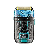 Комбо-набір для стрижки, тример та електробритва VGR Professional Set Blue (V-923+V-352-Blue), фото 7