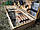 Набір шампурів розбірних 6 шт. з комплектом аксесуарів у дерев'яному кейсі 650х12х2,5 мм. BST 123113, фото 3