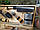 Набір шампурів розбірних 6 шт. з комплектом аксесуарів у дерев'яному кейсі 650х12х2,5 мм. BST 123113, фото 6