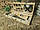 Подарунковий набір шампурів розбірних 6 шт. з комплектом аксесуарів у дерев'яному кейсі 650х12х2,5 мм. BST, фото 8
