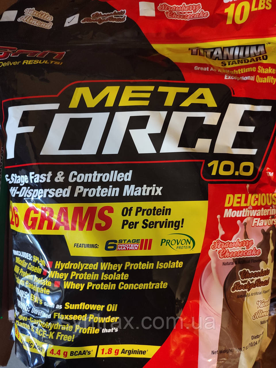 Протеїн San Whey Meta Force 10.0 комплексний протеїн 4.5 кг