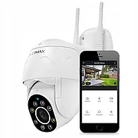 Камера для домашнего наблюдения Overmax Camspot 4.9 Pro 2.5K Уличные камеры поворотные с Zoom (Камера вайфай)