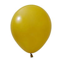 Латексна кулька Balonevi 5"(12 см) Пастель гірчичний