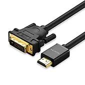 Кабель dvi - hdmi м/м full hd 2560x1600p -5м J2144