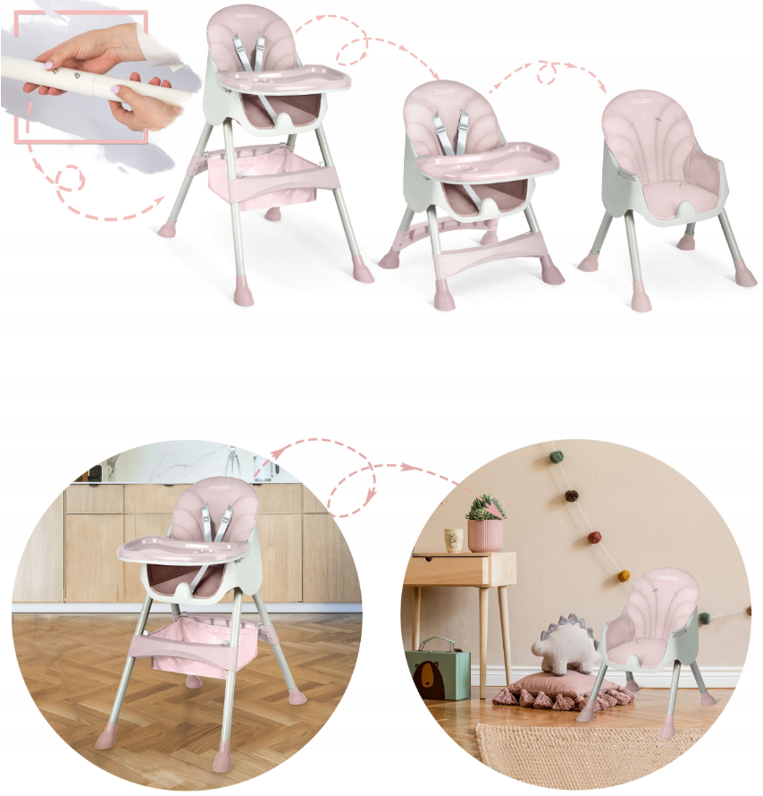 Описание Стульчик для кормления RICOKIDS 700002