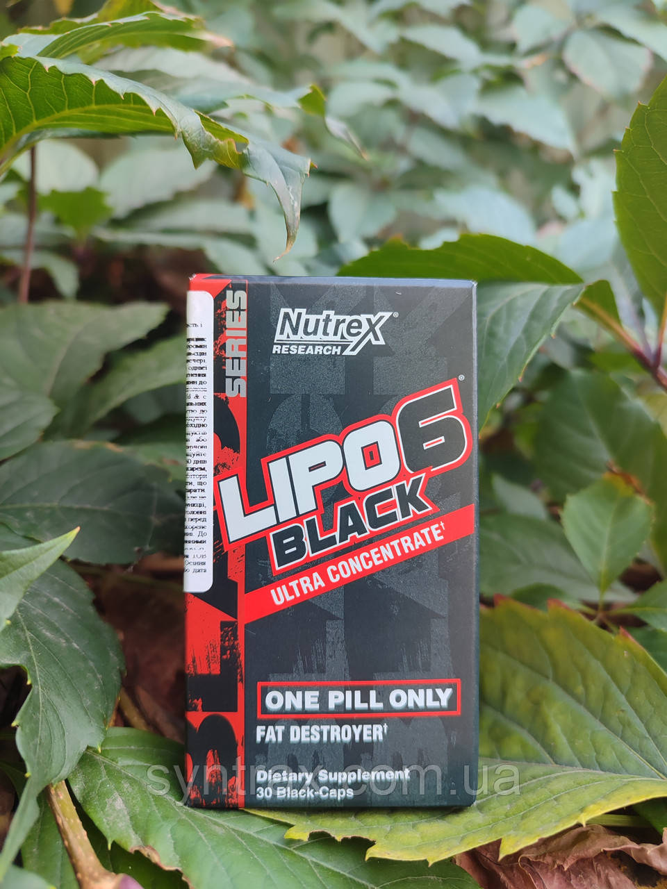 Nutrex Lipo-6 Black Ultra Concentrate 30 капс топ жироспалювач США