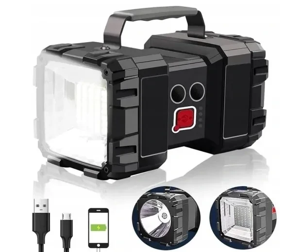 Перезаряджуваний прожектор прожектор led smd xm-l t6 usb power 1439
