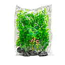 Штучна рослина для акваріума MY-103D з висотою 23 см, фото 3