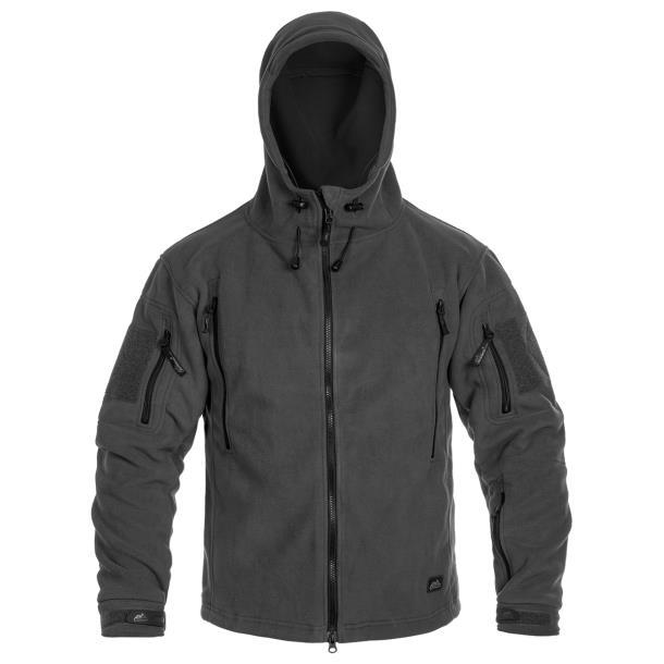 Кофта флісова HELIKON-TEX PATRIOT з капюшоном Shadow Grey (BL-PAT-HF-35) РОЗМІР 3XL