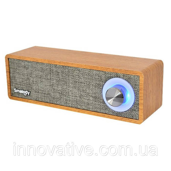 Портативна Bluetooth-колонка Smalody SL-50А (Сірий)