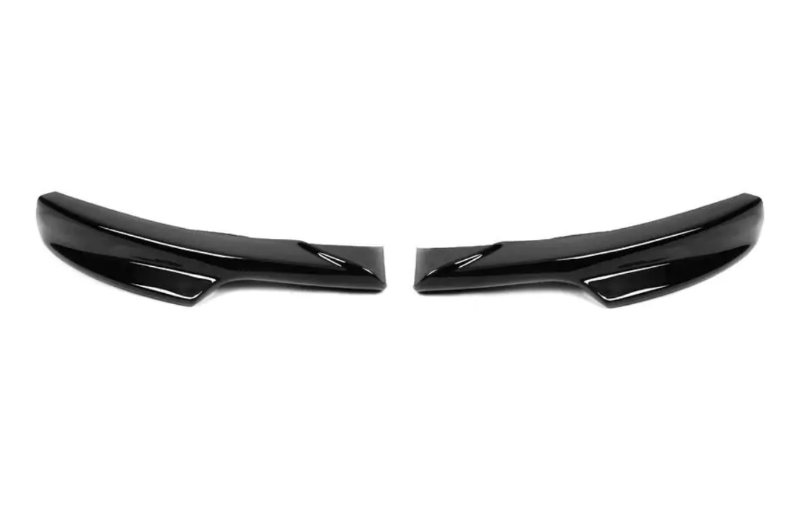 Накладка на передній бампер BMW 3 (E90) 2009-2011, M-Paket (2шт), (T1203FLAPF), (T1203FLAPF)